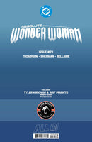 ABSOLUTE WONDER WOMAN #23 TYLER KIRKHAM BATTLE DAMAGED EXCLUSIVE VAR (08/26/2026)