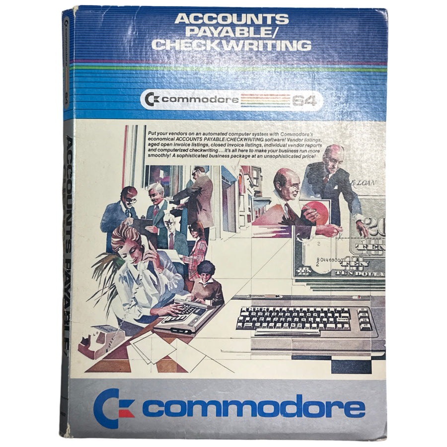 Accounts Payable/Check Writing - Commodore 64/128