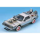 Aoshima: 1/24 Back To The Future Delorean From Part III & Railroad Ver. Scale Model Kit