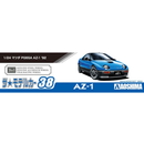 Aoshima: 1/24 Mazdaspeed PG6SA AZ-1 '92 (Mazda Blue) Scale Model Kit #38