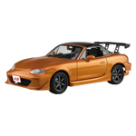 Aoshima: 1/24 Initial D - Omiya Satoshi NB8C Roadster Scale Model Kit #16