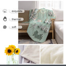 Personalized Baby Milestone Blanket with Name | Sleeping Dragon & Moon | Custom Dragon Baby Gift
