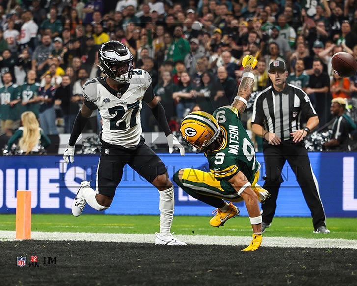 Quinyon Mitchell Coverage Action Philadelphia Eagles 8