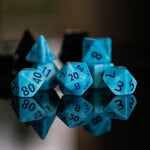 Aruba Acrylic Dice Set