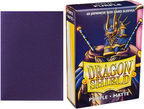 Dragon Shield Matte Purple Japanese Sleeves 60-Count