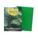 Dragon Shield: Apple Green & Silver - Matte Dual Sleeves