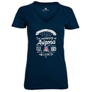 Levelwear NCAA Arizona Wildcats Women Anthem Entice V-Neck T-Shirt, Size Large