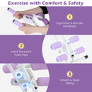 Ab Workout Equipment Foldable Abdominal Trainer Adjustable Ab Machine