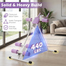 Ab Workout Equipment Foldable Abdominal Trainer Adjustable Ab Machine