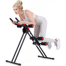 Ab Workout Equipment Foldable Abdominal Trainer Adjustable Ab Machine