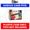 Acrylic Case for Nintendo 3DS XL New Video Game Console Box, 4mm thick, UV Resistant & Magnetic Slide Bottom