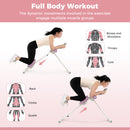 Adjustable Abdominal Trainer Ab Workout Machine Foldable Ab Cruncher