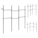 Floor to Ceiling Clothes Rack with 6 Adjustable Hanging Rods