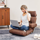 Adjustable Folding Sofa Chair with 6 Position Stepless Back