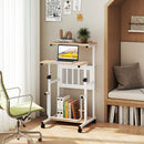 Height Adjustable Mobile Computer Stand