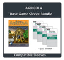 "Agricola" Base Game Compatible Sleeve Bundle (8809 X 4)