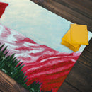 Crimson Mountain Playmat