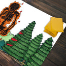 Fire Skeleton Playmat