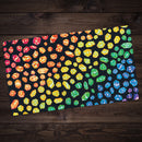 Rainbow Gemstones Playmat