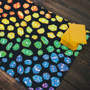 Rainbow Gemstones Playmat
