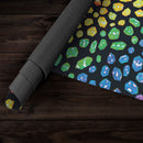 Rainbow Gemstones Playmat