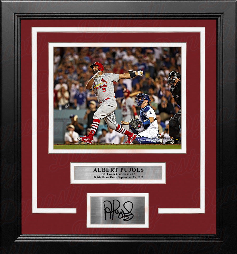 Albert Pujols 700th Home Run St. Louis Cardinals 8
