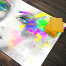 Abstract Portrait Playmat