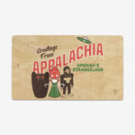 Greetings From Appalachia Vintage Playmat