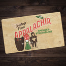 Greetings From Appalachia Vintage Playmat