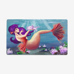 Mermaid and Her Axolotl Friend Playmat