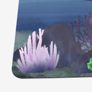 Mermaid and Her Axolotl Friend Playmat