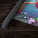 Mermaid and Her Axolotl Friend Playmat