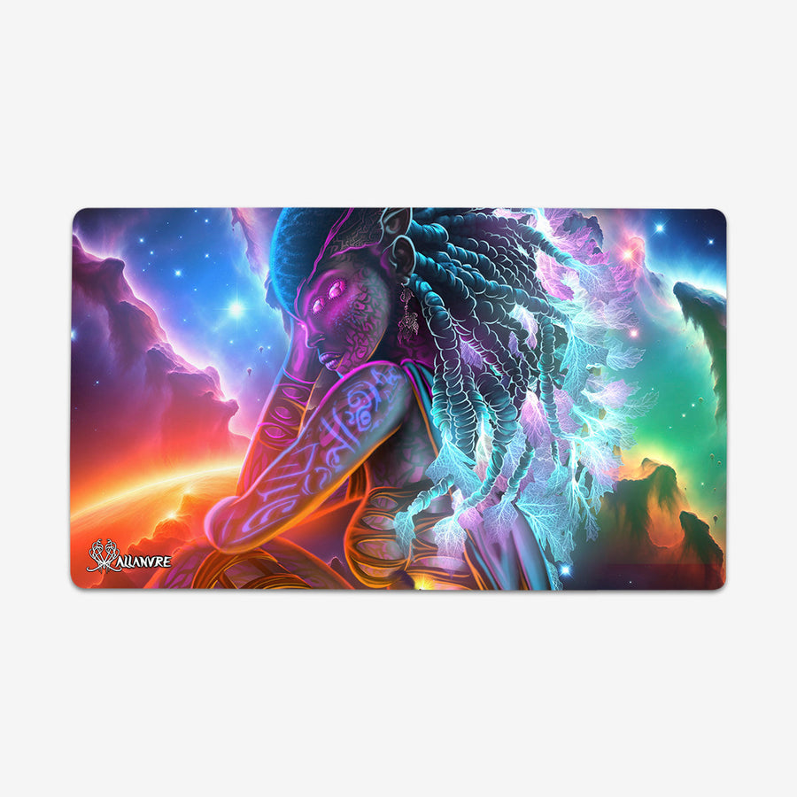 Space Alien Goddess Playmat
