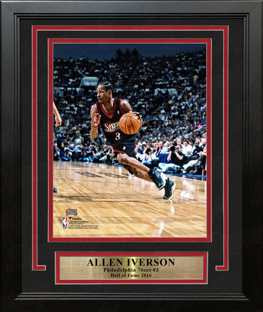 Allen Iverson in Action Philadelphia 76ers 8