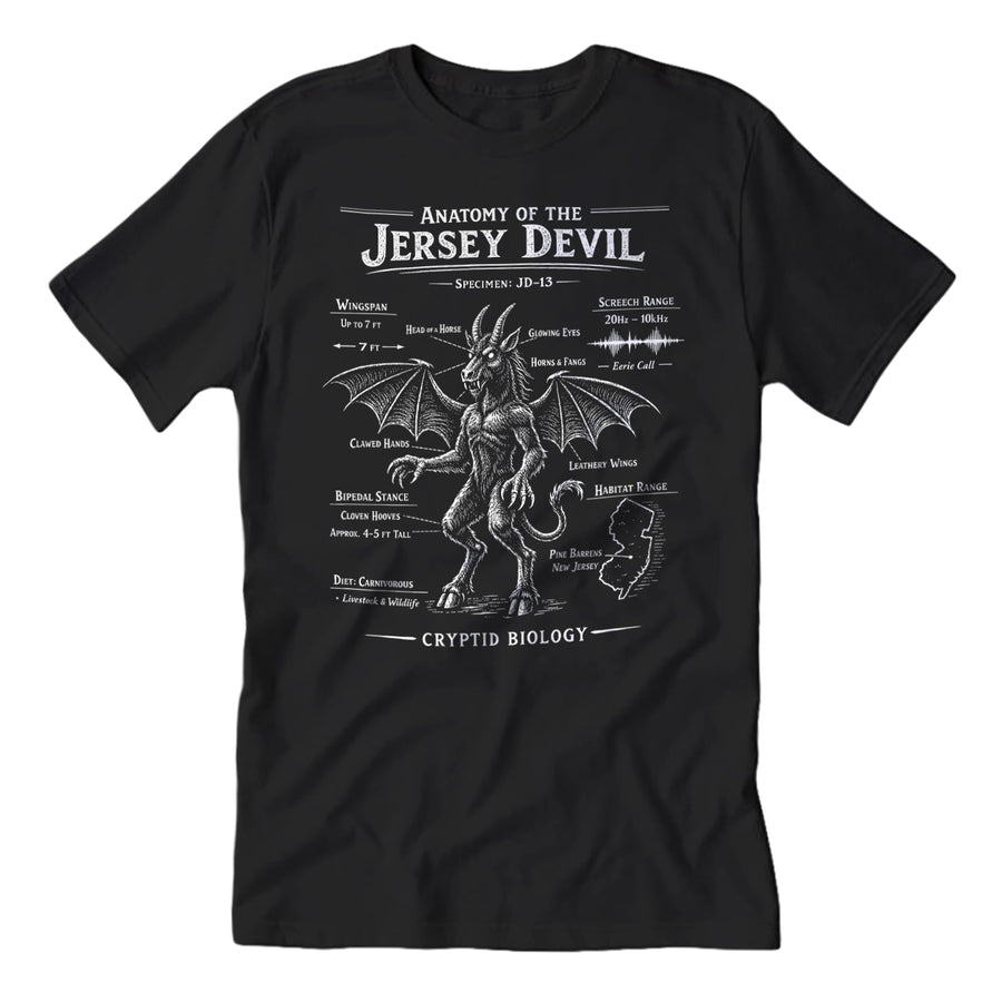 Anatomy of the Jersey Devil T-Shirt