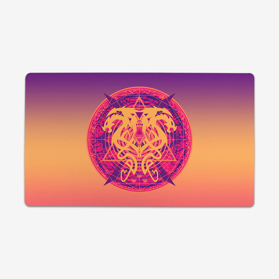 Twin Dragons Tattoo Playmat