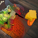 Gingerbread Witch Playmat