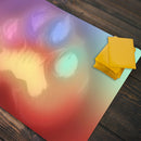 Neon Fire Beans Playmat