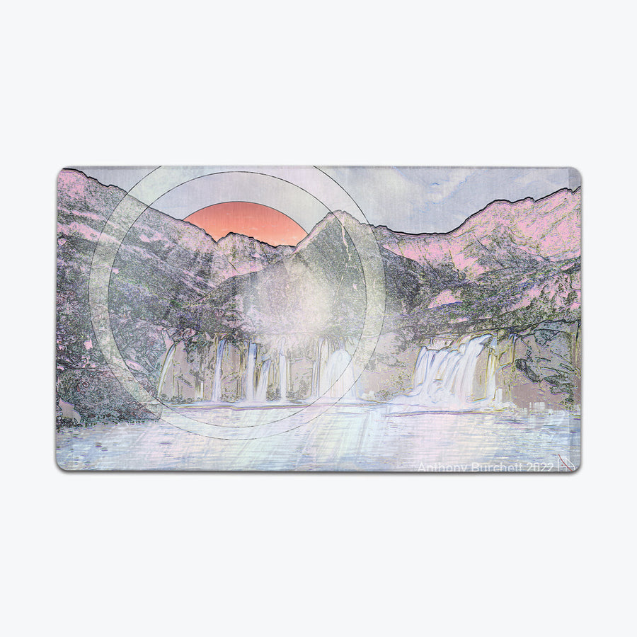Chromatic Falls Playmat