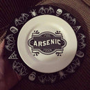 Arsenic Dessert Plate | Victorian-inspired Ceramic Round Dish Plate | 6"