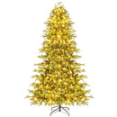 Artificial Christmas Tree with LED Lights and PVC Mixed Branch Tips