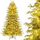 Artificial Christmas Tree with LED Lights and PVC Mixed Branch Tips