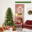 Artificial Christmas Tree with LED Lights and PVC Mixed Branch Tips