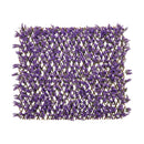 Decorative Faux Purple Eucalyptus Fencing Panel with Real Willow Frame for Balcony Patio