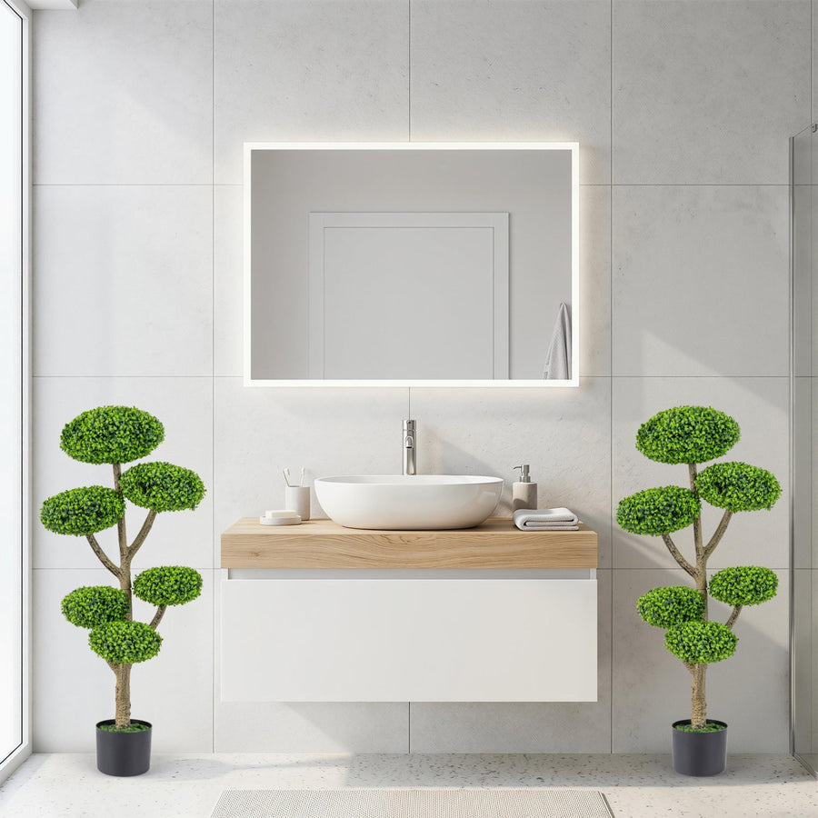 6 Ball Topiary Tree with Weighted Base - 45