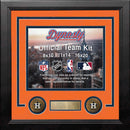 Houston Astros Custom MLB Baseball 8x10 Picture Frame Kit (Multiple Colors)