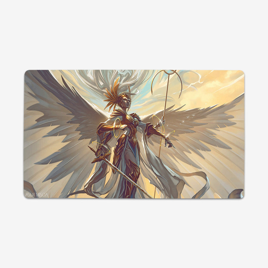 Dominic, Archangel of Judgment Playmat