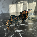 "Attack" Style Tiger Hair Clip | Claw Clip in Velvet Travel Bag