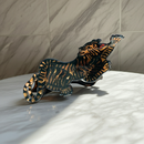 "Attack" Style Tiger Hair Clip | Claw Clip in Velvet Travel Bag