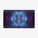 Aqua Cross And Circles Playmat